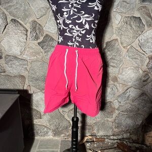 NWT Mlgaril Pink Swim Trunks XXL